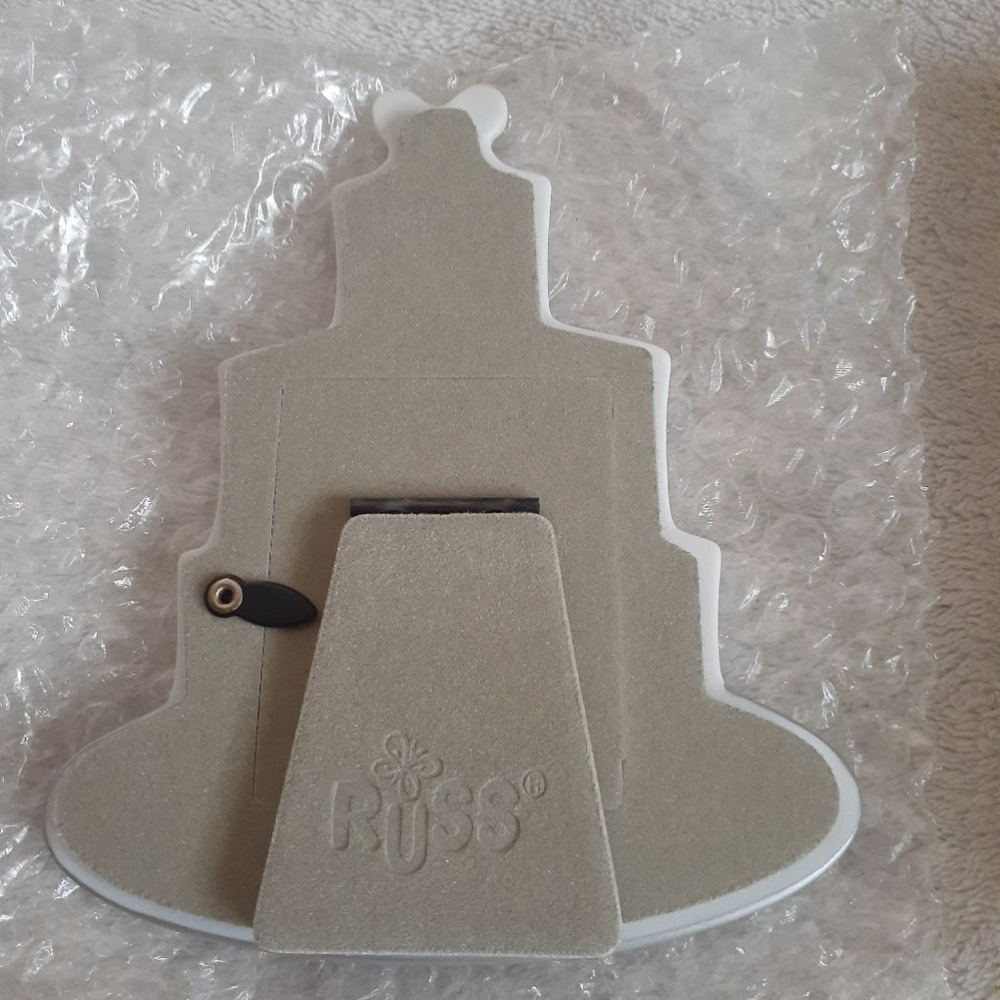 Russ White Lace And Promises Porcelain Wedding Novelty Cake Small Photo Frame - Picture 2 of 6